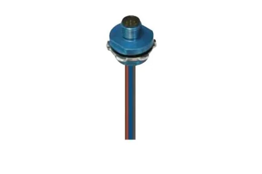 M12 Receptacle, 5-Pole, Male, 24/22 AWG, Panel Mount Thread 1/2