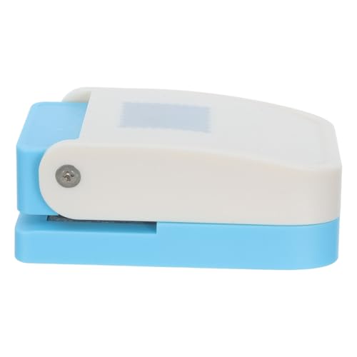 Perforadora de papel con forma de sello duradera de hierro y plástico para tarjetas