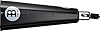 Meinl Percussion Steel Craft Cowbell - Very Large Idiophone - Length 8.5 Inches - Timbalero - Mountable - Powder-Coated Steel, Black (SCL850-BK) #2