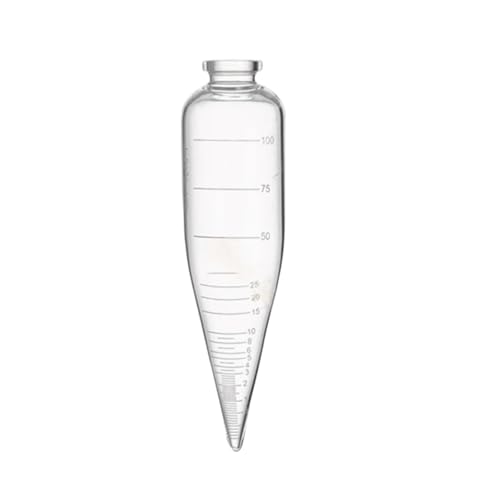 Tube à centrifuger conique en verre 100 ml pour éviter les pertes