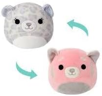 Squishmallows 5 Inch Flip-a-Mallows Kellytoy Plush (Dohna and Mischa) (SQJW22-5FL-CC-S9)