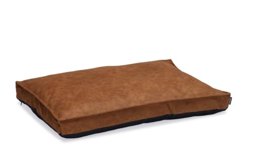 Beeztees Lua, Orthopädisches Hundekissen, Cognac, 100x70x9 cm