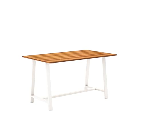 Image of Metal Frame Dining Table 4 Seater | Four Seater Dinning Table with 4 Upholstered Dining Chairs | Engineered Wood Table Top & Metal Legs | Non Scratchable Powder Coated Frame | Green
