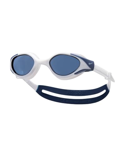 Gafas Nike Swim Flex Fusion Pro Midnight Navy con diseño ergonómico de silicona sólida