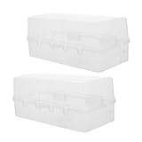 HEALSOPTHY 2 Stück Wasserdichte Steckdosenbox mit Schloss Outdoor Steckdosengehäuse aus Kunststoff...