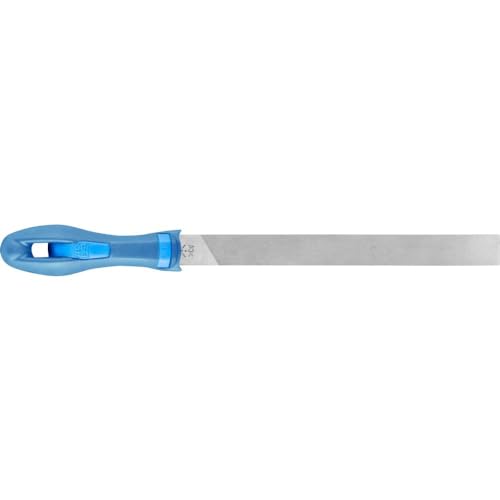 PFERD TOOLS Mühlsägefeile (1212 r), 250mm, rechteckige, flachstumpfe Feile, zwei runde Kanten und Einhieb H2 auf vier Seiten… – Ansicht 1