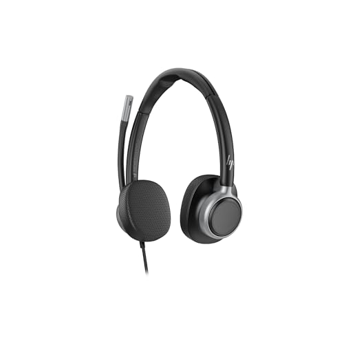 Casque HP POLY Mission 625 filaire pour rester concentré dans un bureau partagé