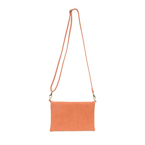 Joy Susan Kitty Multi Pocket Crossbody - Coral #TOP5