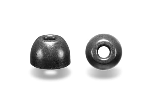 Cambridge Audio Melomania M100 - Replacement Silicone and Foam Eartips - Black (Large Foam)