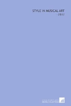 Paperback Style in Musical Art: -1911 Book