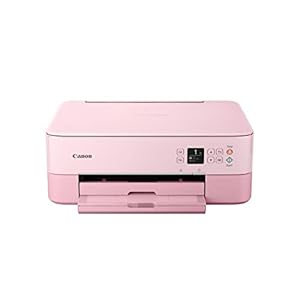 Canon PIXMA TS5352a printer kleureninkjet multifunctioneel apparaat DIN A4 (scanner, kopieerapparaat, OLED, 4.800 x 1.200 dpi, USB, WLAN, duplexafdrukken, 2 papiervoedingen), roze