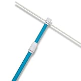 のぼり屋工房 のぼり用2.4mスタンダードポール（2段伸縮） 青 68931 1本入り のぼり竿