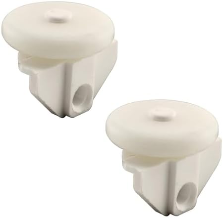 15/16" Oval Edge Nylon Roller With Nylon Bracket for Tub Master Folding Shower Doors- Package image 4