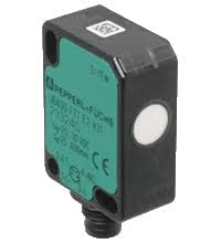 UBE800-F77-SE2-V31, Ultrasonic Sensor Sr 800mm Thru Beam, 20-30VDC,PNP NO, M8 Conn, 233248