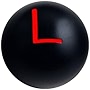DEWHEL Universal Custom Gear Shift Knob 4 5 6 Speed Round Ball L Weighted Black/Red Manual Transfer Case Knob M12x1.25 M10x1.5 M10x1.25 M8x1.25