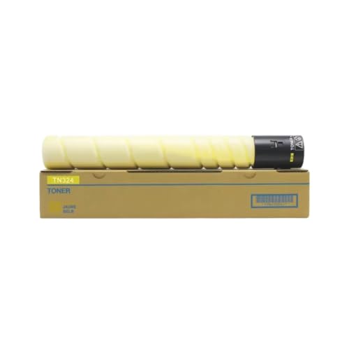 Toner TN324 jaune pour remplacer cartouche vide sur copieur C258 C308 C368 volume 400g