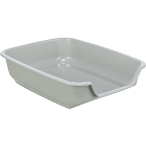 TRIXIE Junior Katzentoilette Nuno - für kleine Katzen und Kaninchen - recycelter Kunststoff - 28 x 9 x 36 cm - diverse Farben - zufällige Auswahl - 40396 TRIXIE Junior Katzentoilette Nuno - für kleine Katzen und Kaninchen - recycelter Kunststoff - 28 x 9 x 36 cm - diverse Farben - zufällige Auswahl - 40396