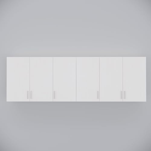 Image of Door Multipurpose Storage Cabinet & Adjustable Shelf | Space Organizer | Termites Resistance | Wall Mounted for Office, Kitchen Finish (Highland Pine, Door 6)