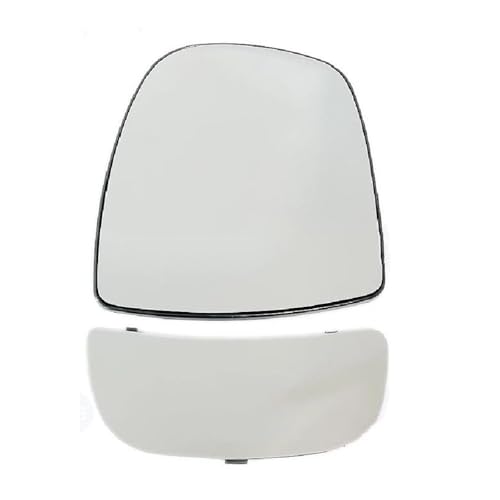 Glace de rétroviseur gauche pour Vauxhall Vivaro 2002-2012 miroir chauffant grand angle