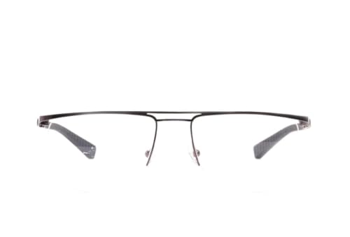 Image of 9860 Unisex Rectangle Half Rim Spectacle | Rectangle Shape Eyewear Frame | Modern Design | Everyday Fashion Accessory