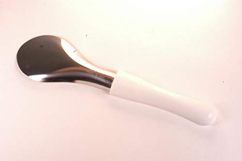 Gelato Spatula in staninless steel (3, white)