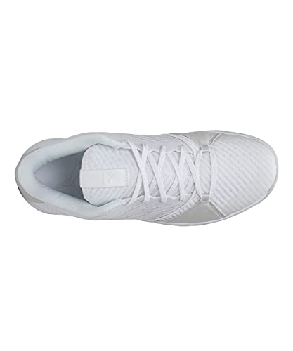 PUMA PUMA Unisex's Accelerate Pro Indoor Court Shoe, Puma White Nimbus Cloud, Women 2