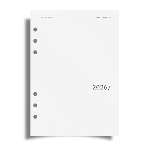 Tableau de bord avant et mensuel en vélin 2026 A5 pour agenda