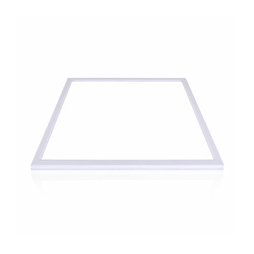 Masterled - Panel Marco luminoso LED 60x60 48W Desmontable para techo técnico de placas. Iluminación eficiente para oficinas y comercios. Luz Neutra (4000ºK) - Garantía Europea 3 años