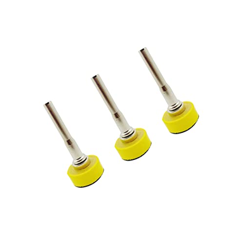 ULTECHNOVO Disco autoadhesivo para taladro de 3 pulgadas, placa de pulido y lijado, kit de 3 piezas para acabados decorativos y limpieza de metal