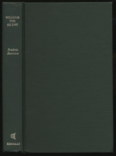 William the Silent 080461072X Book Cover