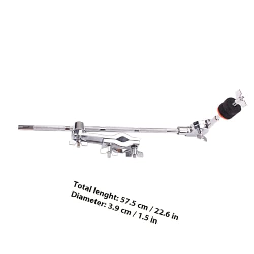 Abrazadera ajustable para extensión de batería con brazo para platillo, accesorios universales para percusión miniatura 2