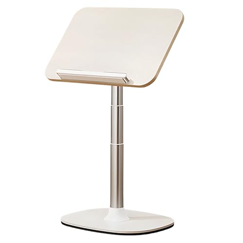 Image of SUNCHHAYA Book Reading Stand with Adjustable Height & Angle |Book Holder for Study, Writing & Laptop Use | Metal Base with Anti-Slip Support | Holds Books & Tablets (YD 22)