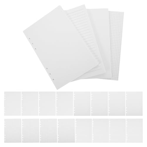 Papel recargable de 6 agujeros para solucionar la falta de espacio en agendas con hojas sueltas