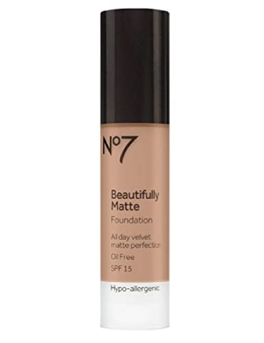 No7 Beautifully Matte Foundation Warm Beige by No7