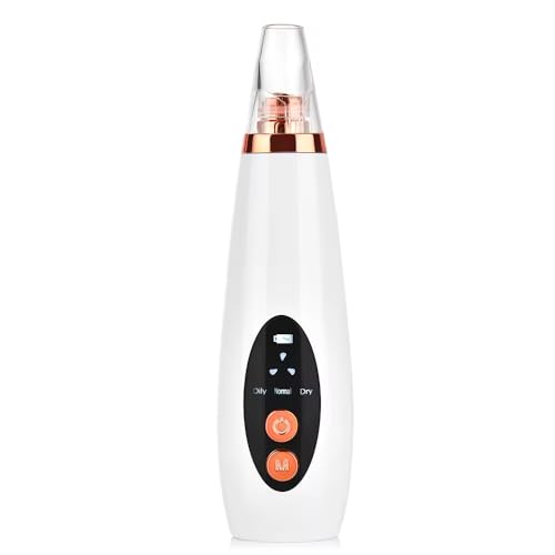 FOXCY Herramientas multifunción 6 en 1 para eliminar puntos negros, máquina eléctrica de succión Derma, herramienta de aspiradora recargable por USB, limpiador de poros y acné, dispositivo de limpieza