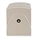 Suncast Automatic Rewind Garden Hose Reel, 100 ft. 5/8 in. Vinyl Hose Holder, Light Taupe