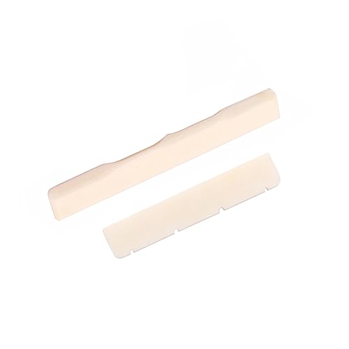 Totority Ukulele Guitar Saddle Nut Nut File Kit Dj102 Easy to Cut Fit Your Guitar Improve Sound