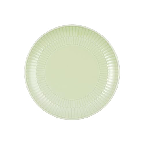 Seltmann Weiden Amina Seladon - Piatto rotondo per pane, 16 cm, motivo in rilievo, lavabile in lavastoviglie e microonde, in porcellana, colore: Verde
