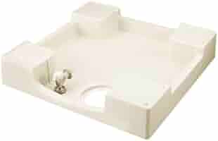 給水栓付き 洗濯機 防水パン（未使用）TPF640 テクノテック製 箱傷み有 水廻り商品,洗濯機防水パン関連,テクノテック,防水パン本体