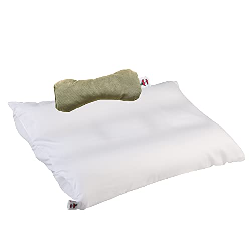 Core Products Cervitrac Cervical Pillow, Standard Firm Support & Core Products Microbeads Dry Eye Compress Moist Heat Pack Bundle #TOP14