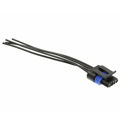 Michigan Motorsports Idle Air Control IAC Valve Pigtail Harness Connector | Fits 1994-2002 LT1 LT4 LS1 GM Engines | 12-Inch Wiring Repair Plug