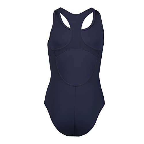 PUMA Mädchen Swimsuit Badebekleidung, Navy, 164 EU
