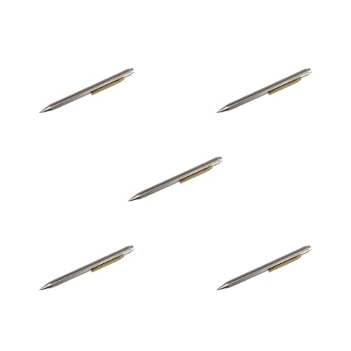 Stylos à bille rétractables en alliage de titane Lot de 5 haut de gamme