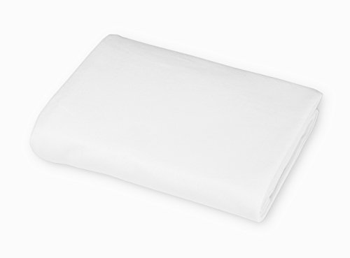 Image of TL Care Supreme 100% Natural Cotton Jersey Knit Fitted 18 inch x 36 inch Cradle /Bassinet Sheet, White, Soft Breathable, for Boys and Girls (Pack of 2)