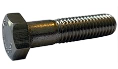 5/8"-11 x 2 Part Thread Hex Cap Screws, 316 Stainless Steel, 25 Pack
