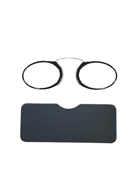 Bhavya Optic Mini Portable Reading Glasses Presbyopic Glasses With Case Can be Attached To Mobile Phones Elderly Glasses Men and Women (+2.25, Black) (B0CKLQWJF7) Amazon Price History, Amazon Price Tracker
