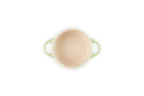 Image of Le Creuset Stoneware Mini Round Cocotte, 8 oz., Palm