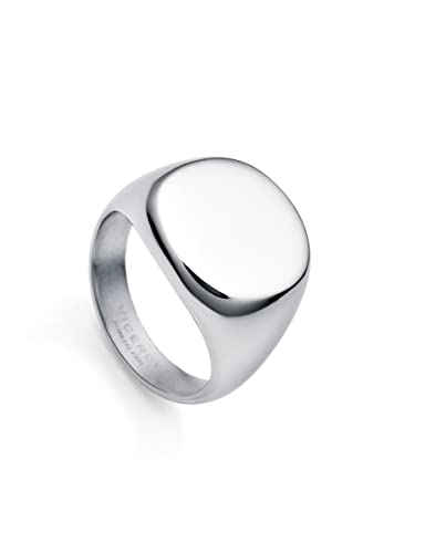 Bague homme Viceroy 1475A en acier pour sublimer votre style du bureau aux sorties