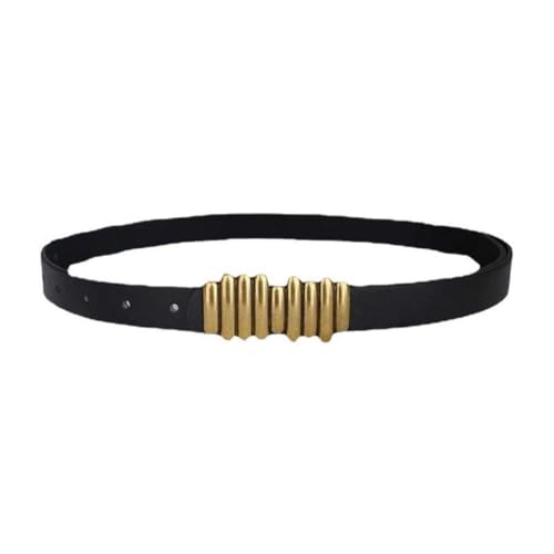 Dress Jeans Accessories PU Luxury Design Corset Metal Buckle Waist Cinch Belt Jeans(02)