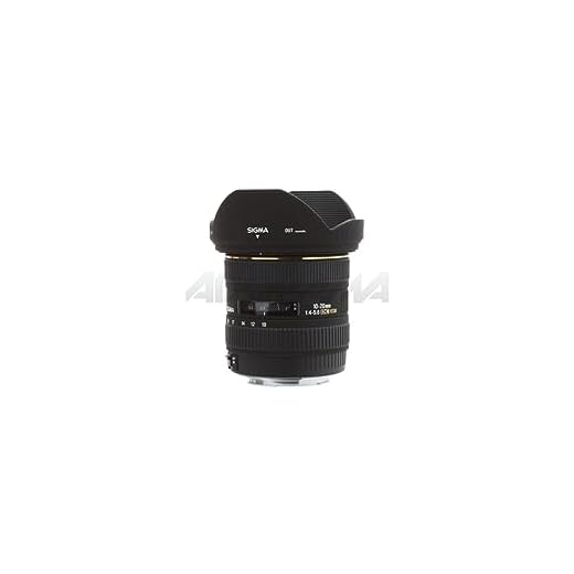 Sigma 10-20 mm DC EX HSM - Objetivo para Canon (10-20 mm, f/4-5.6), Color Negro